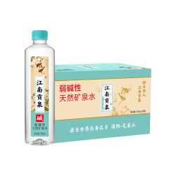 江南贡泉 矿泉水570ml*24瓶 天然弱碱性 饮用矿泉水整箱装
