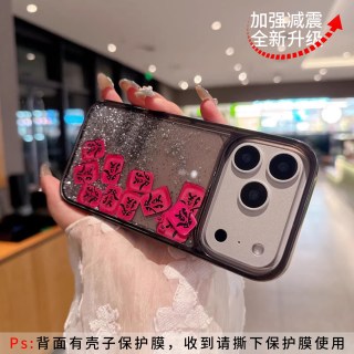  煊卡 招财 苹果手机壳 【發】品质清透★摇摇乐闪粉