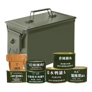  LING XIANG/凌翔 三防箱装 应急食品套装 家庭应急物资套装A4612g*1箱三防箱装