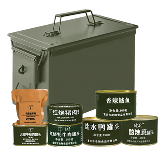  LING XIANG/凌翔 三防箱装 应急食品套装 家庭应急物资套装A4612g*1箱三防箱装