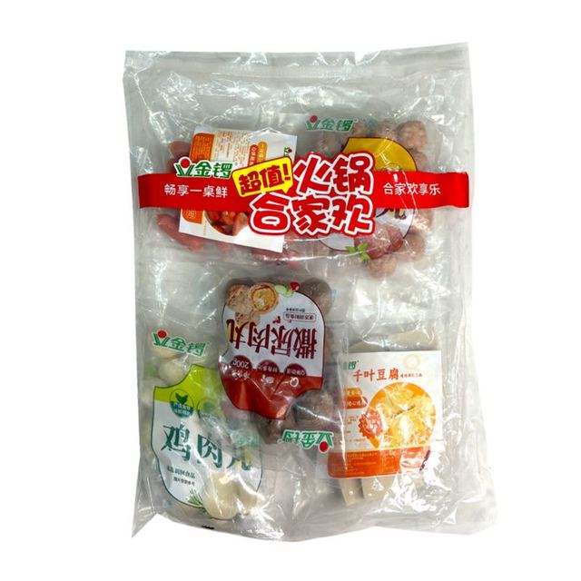金锣 全家福五件套 火锅丸子950g*1袋 约2斤