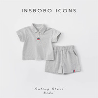 88VIP：insbobo 帅气 儿童运动套装