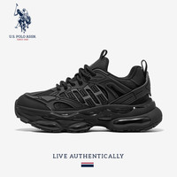 U.S. POLO ASSN. 男鞋透气防水防滑耐磨保暖运动增高痞帅老爹潮鞋