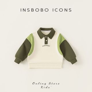 insbobo 2025春季新款男童上衣女童衣服宝宝童装春秋休闲140码