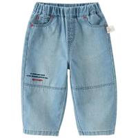  DAVE&BELLA/戴维贝拉 凉感薄款 儿童牛仔长裤