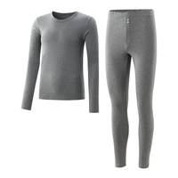  Hodo/红豆 亲肤 男士保暖内衣套装