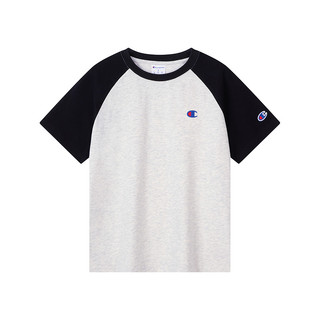  Champion 刺绣 儿童T恤 冠军黑
