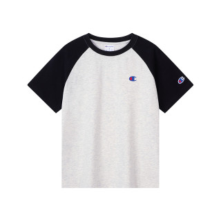  Champion 刺绣 儿童T恤 冠军黑