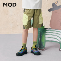 MQD/马骑顿 户外工装机能风 男大童五分裤