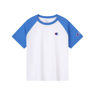  Champion 刺绣 儿童T恤 冠军蓝