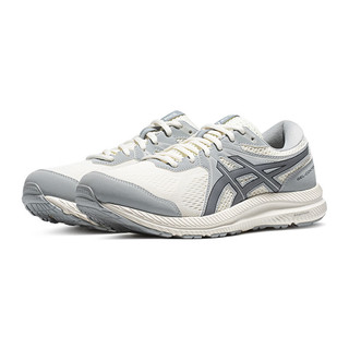 ASICS亚瑟士 GEL-CONTEND 7 缓震透气跑鞋 白色/灰色 36
