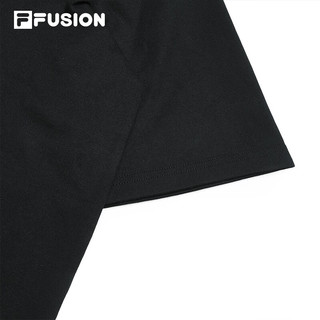  FILA FUSION 时尚 男女同款针织短袖t恤