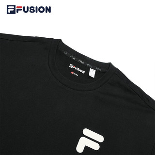  FILA FUSION 时尚 男女同款针织短袖t恤