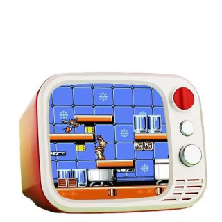 京喜 新款H7电视小游戏机带无线双手柄 H7-红色（配无线双手柄） 中文版-3.5寸显示屏