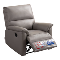 芝华仕 头层牛皮 单人沙发椅