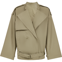 VERO MODA 可调节衣摆 女士短风衣