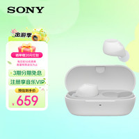 索尼 真无线降噪 无线蓝牙耳机 双麦克风  有线充电