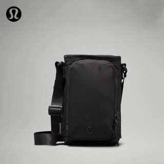 lululemon 丨Water Bottle带前侧口袋斜挎水壶包 拒水 LU9BO7S 黑色 O/S