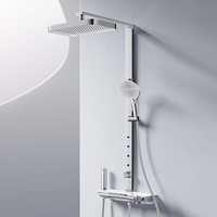 Panasonic 4D环绕腰背喷SPA巨幕恒温花洒套装V9家用智能淋浴器