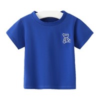 舒贝怡 儿童短袖t恤夏季男孩女童夏装上衣2025新款中大童宝宝衣服