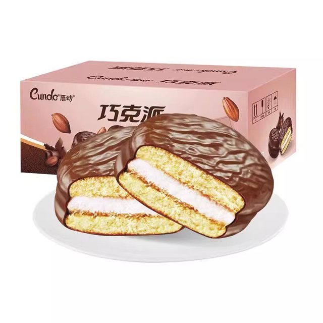 唇动 巧克力派 230g 10枚