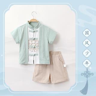  Camibear/可米熊 纯棉 儿童汉服套装