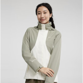 值友专享：美特斯邦威 【拼色户外夹克】宽松简约撞色休闲女外套L35560 两色可选