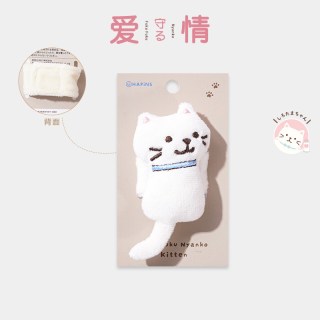 LIV HEART [书包挂件]HAPINS联名女生礼物猫咪书包肩带挂件公仔包安全带装饰