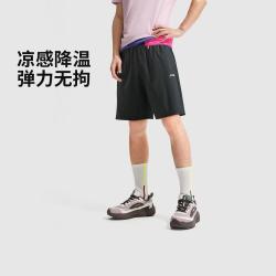 李宁 运动短裤男士春季裤子梭织运动裤