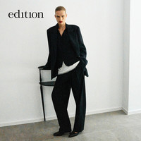  edition 抽绳收腰 女士西装外套