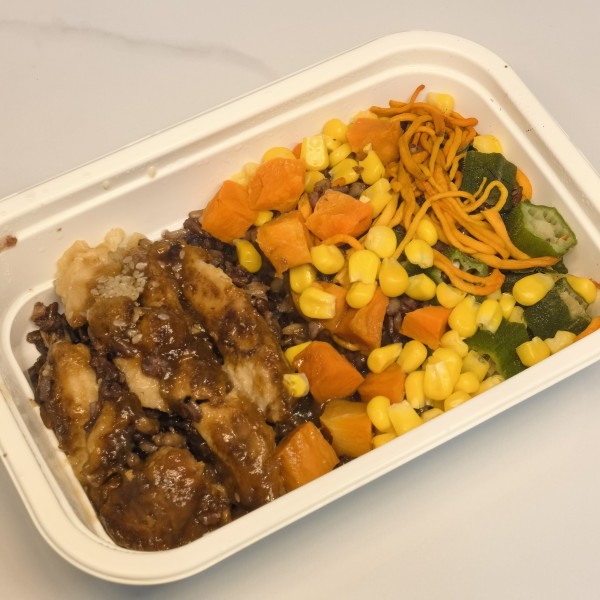 值友专享、今日必买：广微 轻食控卡餐 照烧鱼排饭 400g