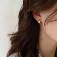  KRISTEN JUDI 菱形格纹 耳环