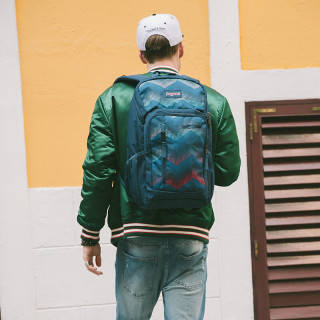 JANSPORT 【多隔层】防泼水耐磨大容量双肩背包电脑包 31L 2T3F40L