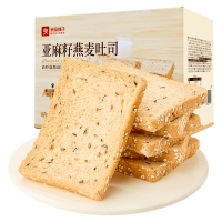 良品铺子 亚麻籽燕麦吐司 900g