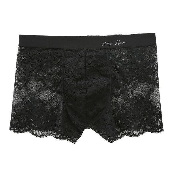 诗萝涵朵 蕾丝花边 男士内裤