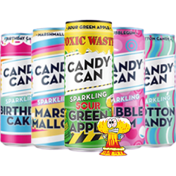 CANDY CAN 糖果罐330ml*5多巴胺糖果限定汽水果汁饮料组合装聚餐