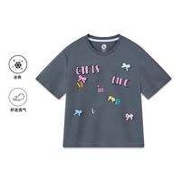  MQD/马骑顿 立体蝴蝶结 女童短袖T恤