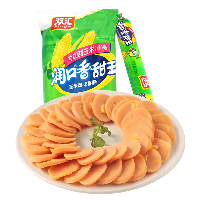 双汇 润口香甜王玉米风味香肠 35g*7支