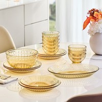 CORELLE/康宁餐具 食品级 玻璃餐具套装