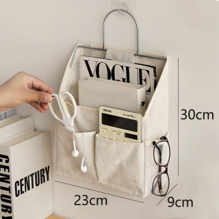 温诗欧 防水布艺挂袋宿舍床头墙用