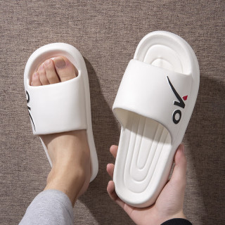 双萌 夏季新款 厚底防滑女鞋外穿一字拖妈妈拖鞋 EVA凉拖鞋情侣拖