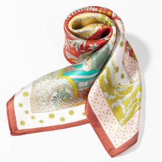 达芬奇密码 女士桑蚕丝丝巾（拍2件69）