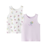 英博伦 女童背心纯棉夏季