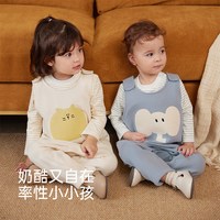 Babylove 宝宝背带裤春秋外穿连体裤超萌可爱休闲长裤洋气婴儿裤子