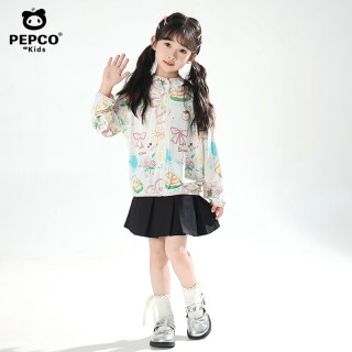 小猪班纳 儿童新款防晒衣 彩色花草