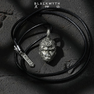 黑神话 《黑神话：悟空》天命人吊坠（白铜版）