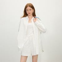 范思蓝恩 慵懒休闲风 女士衬衫短裤套装