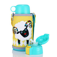 TIGER 虎牌 MBR-S06G-YY 儿童保温杯+吸管盖+倒水盖 600ml 小绵羊