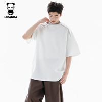 HIPANDA/你好熊猫 宽松休闲 男士短袖T恤