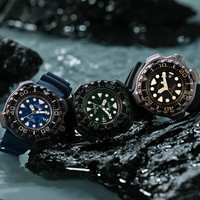 CITIZEN 光动能舒博钛小海龟潜水手表日期显示 5年保修  BN0220-16E